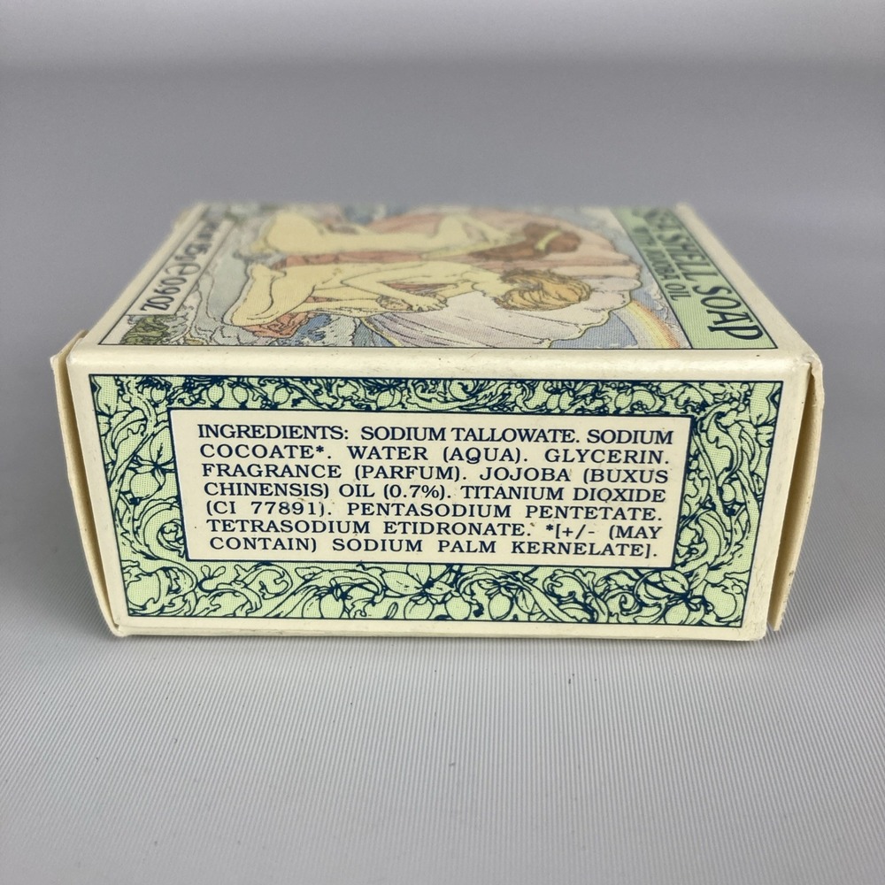 Vintage 1978 CRABTREE & EVELYN Sea Shell Soap With Jojoba Oil 25g / 0.9oz - Picture 2 of 4